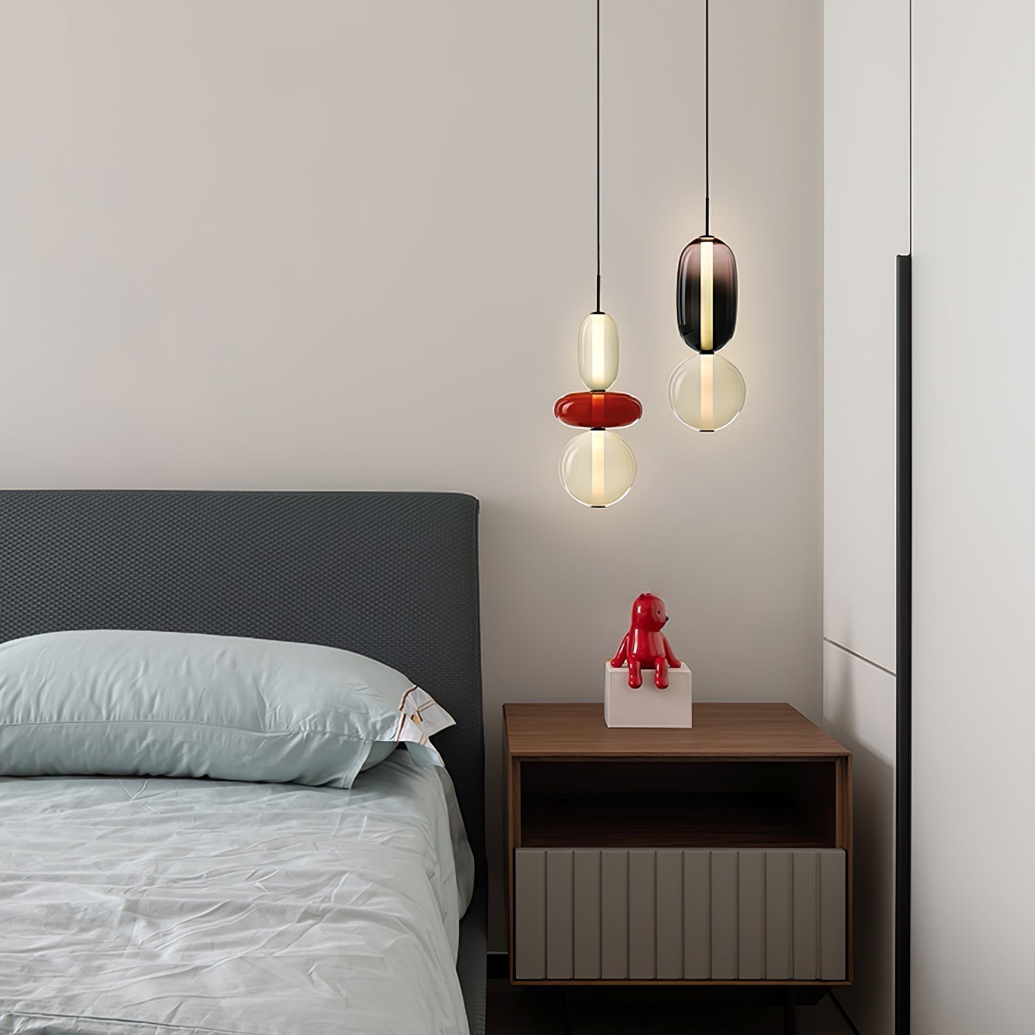 Daelen Glass Acrylic Artistic Pendant Light