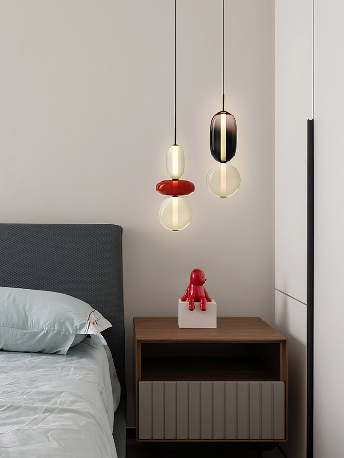 Lioraena Candied Glass Cluster Pendant Light