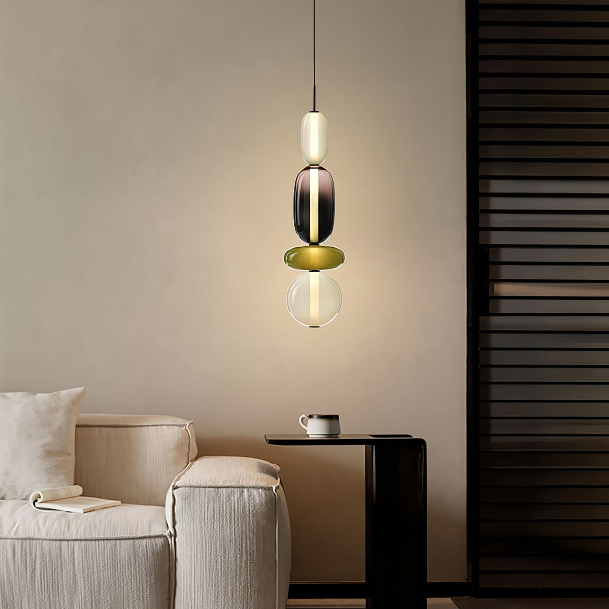 Daelen Glass Acrylic Artistic Pendant Light