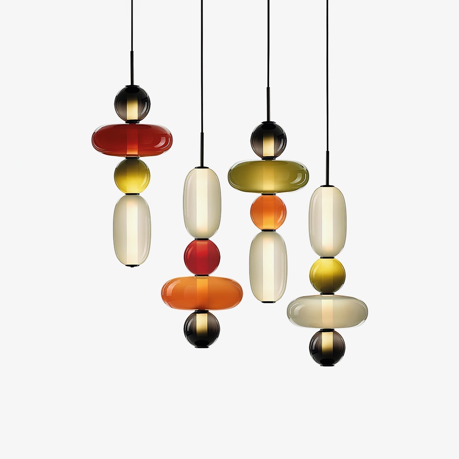 Daelen Glass Acrylic Artistic Pendant Light