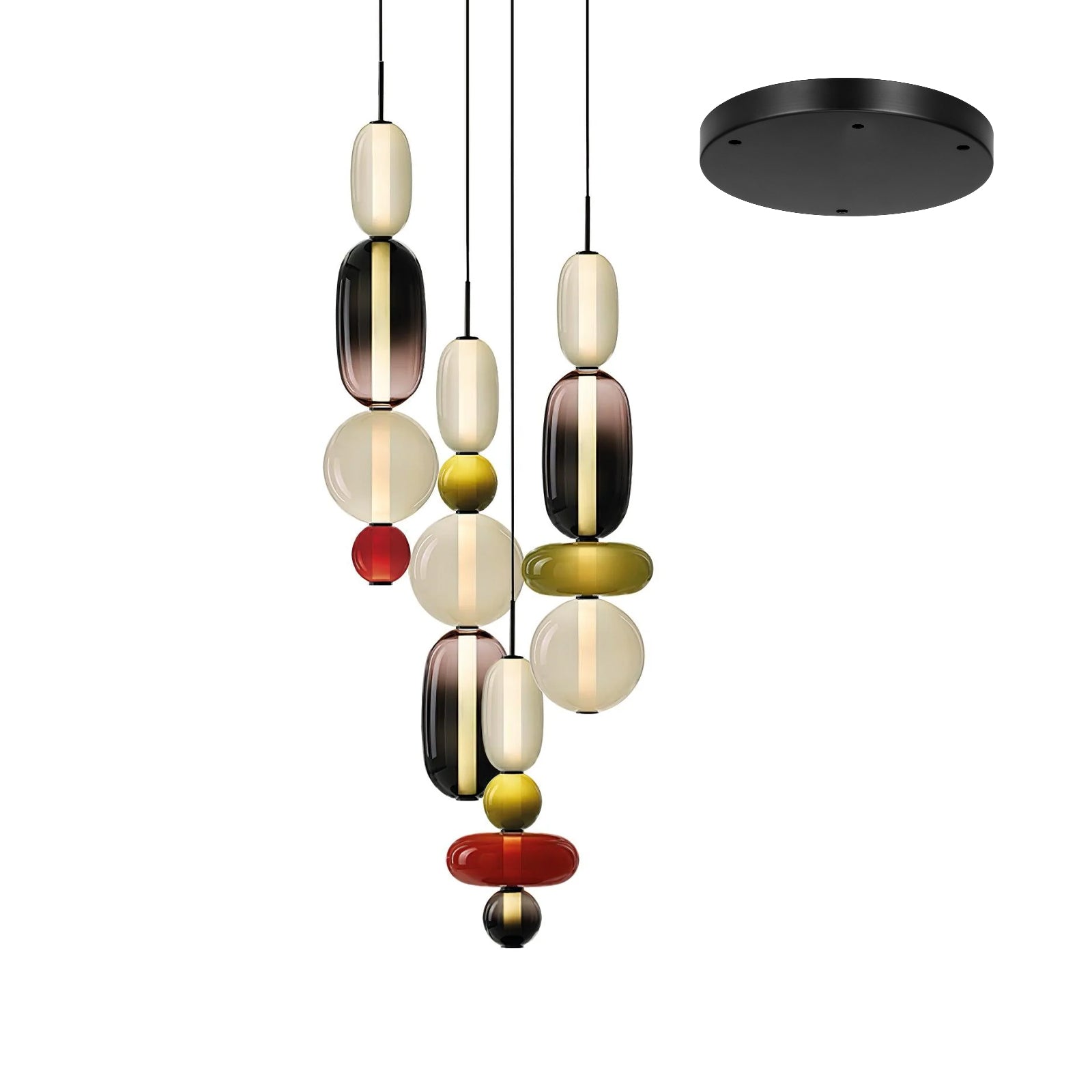 Daelen Glass Acrylic Artistic Pendant Light