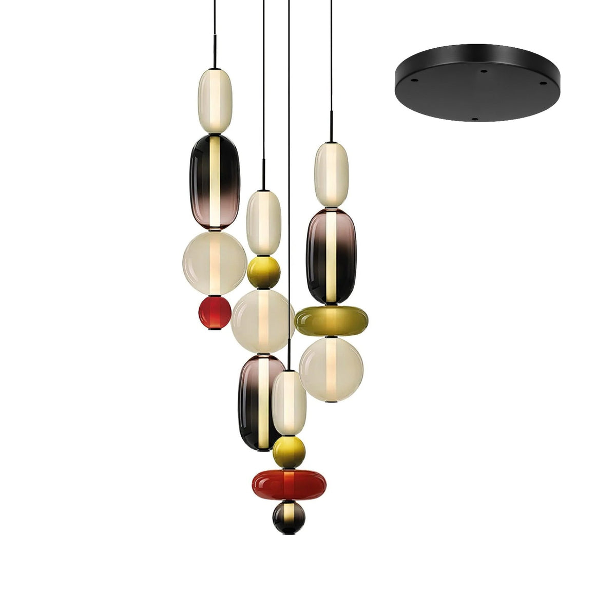 Daelen Glass Acrylic Artistic Pendant Light
