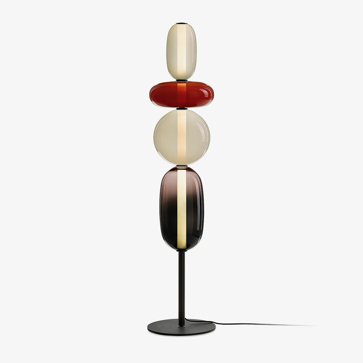 Willowshire Glass Floor Lamp