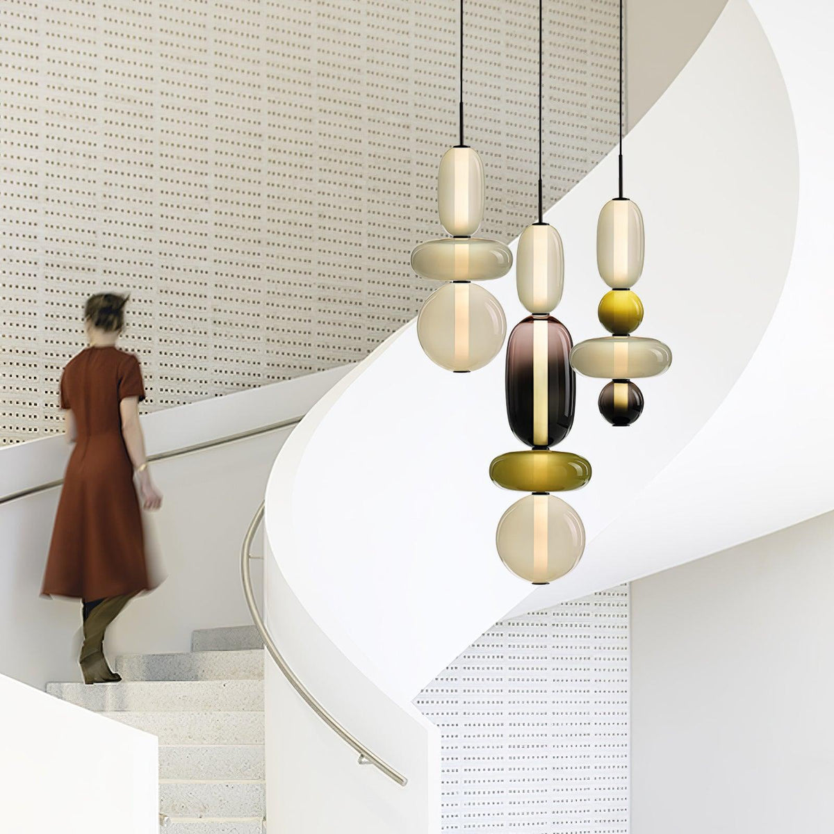 Eiriniella Candied Glass Pendant Light