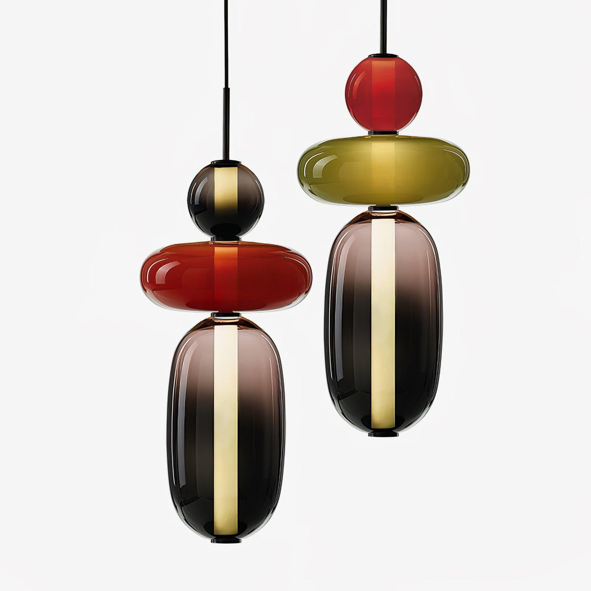 Daelen Glass Acrylic Artistic Pendant Light