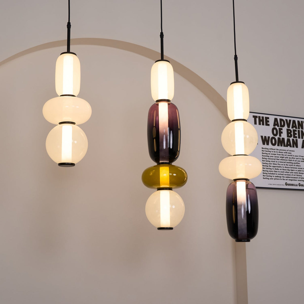 Eiriniella Candied Glass Pendant Light