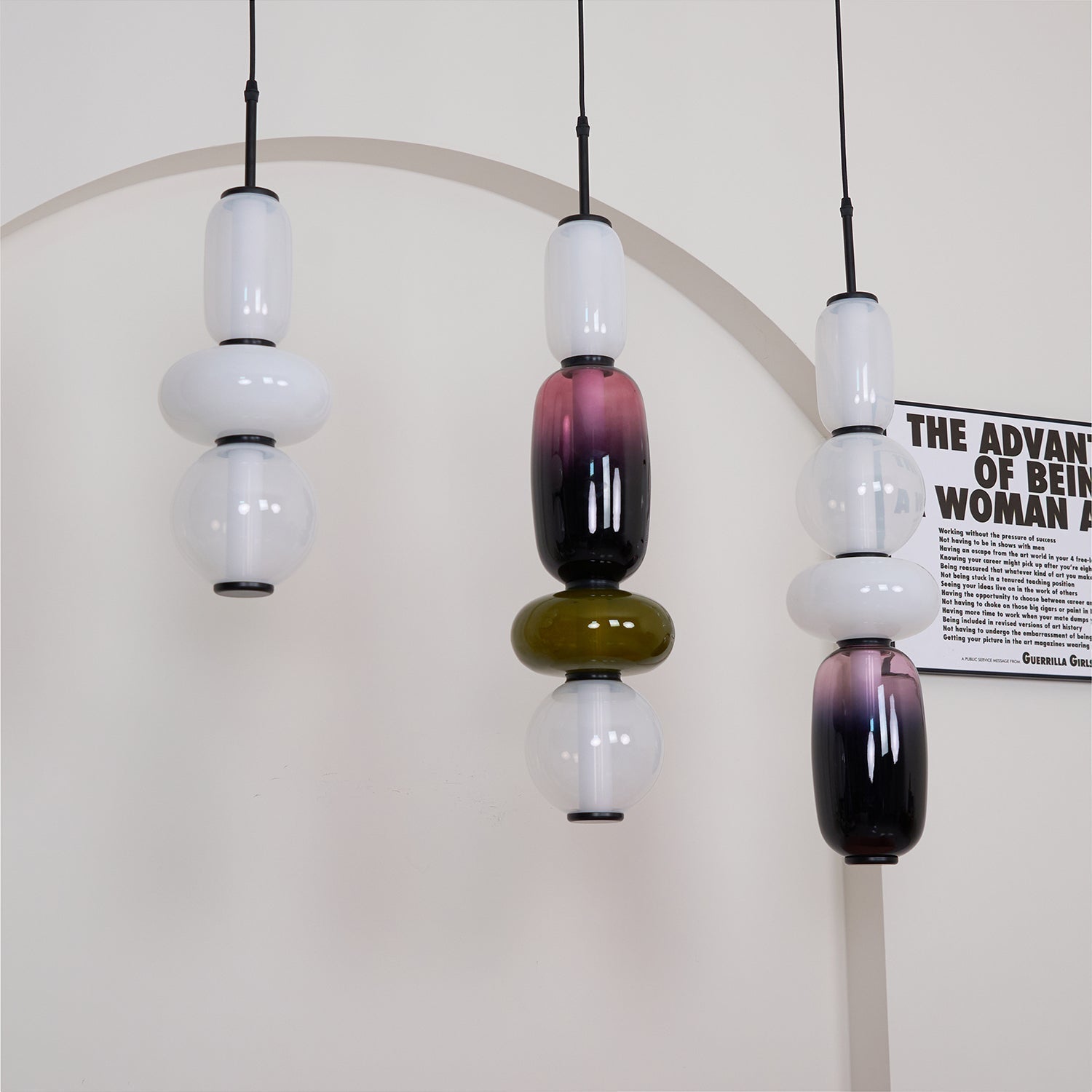 Eiriniella Candied Glass Pendant Light
