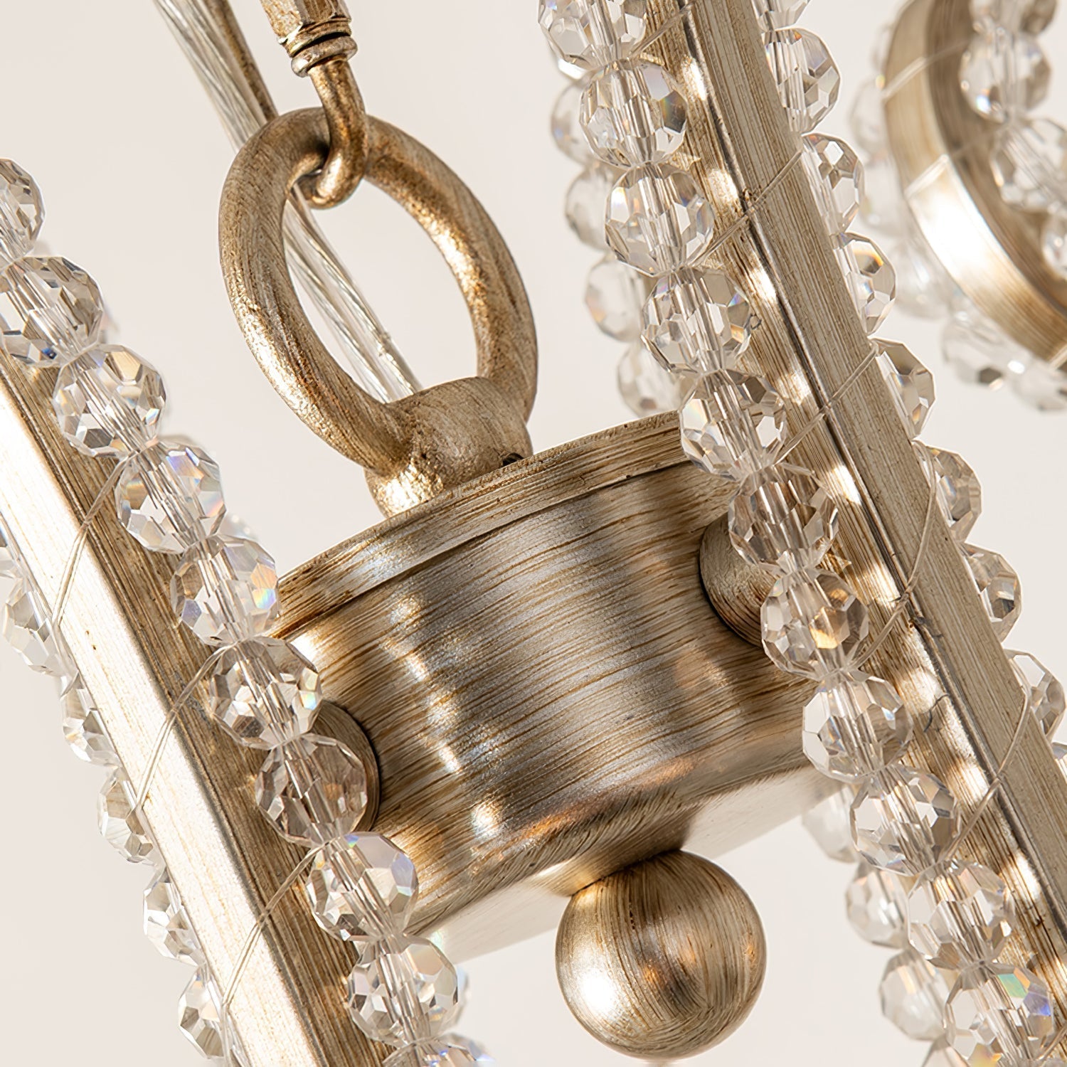 Elysara Crystal Candle Chandelier