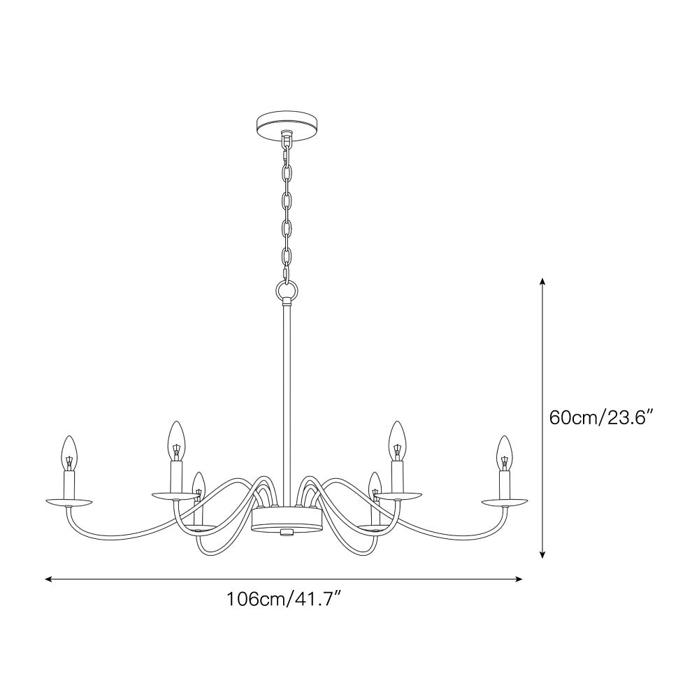 Cirerira Branch Candler Chandelier