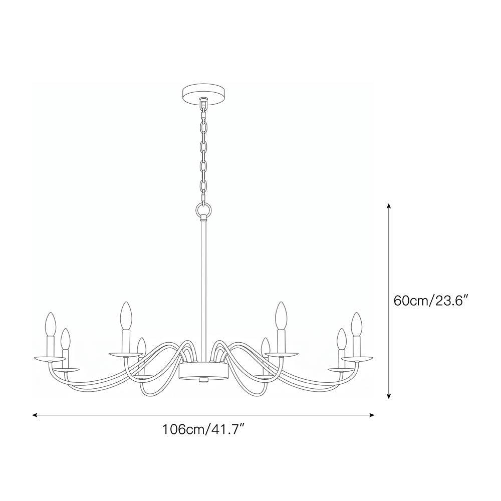 Cirerira Branch Candler Chandelier
