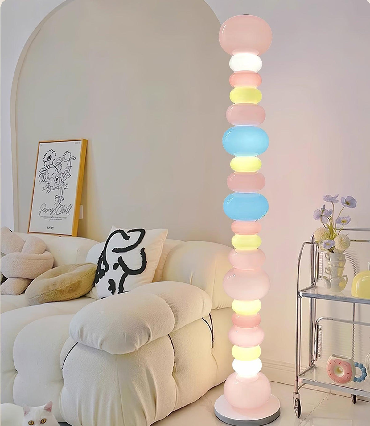 Avelare Marble Atristic Floor Lamp