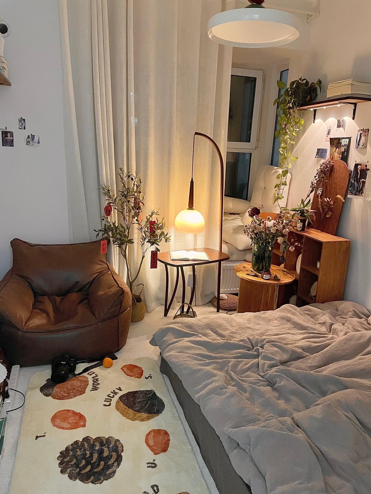 Fior Modern Wood Floor Lamp