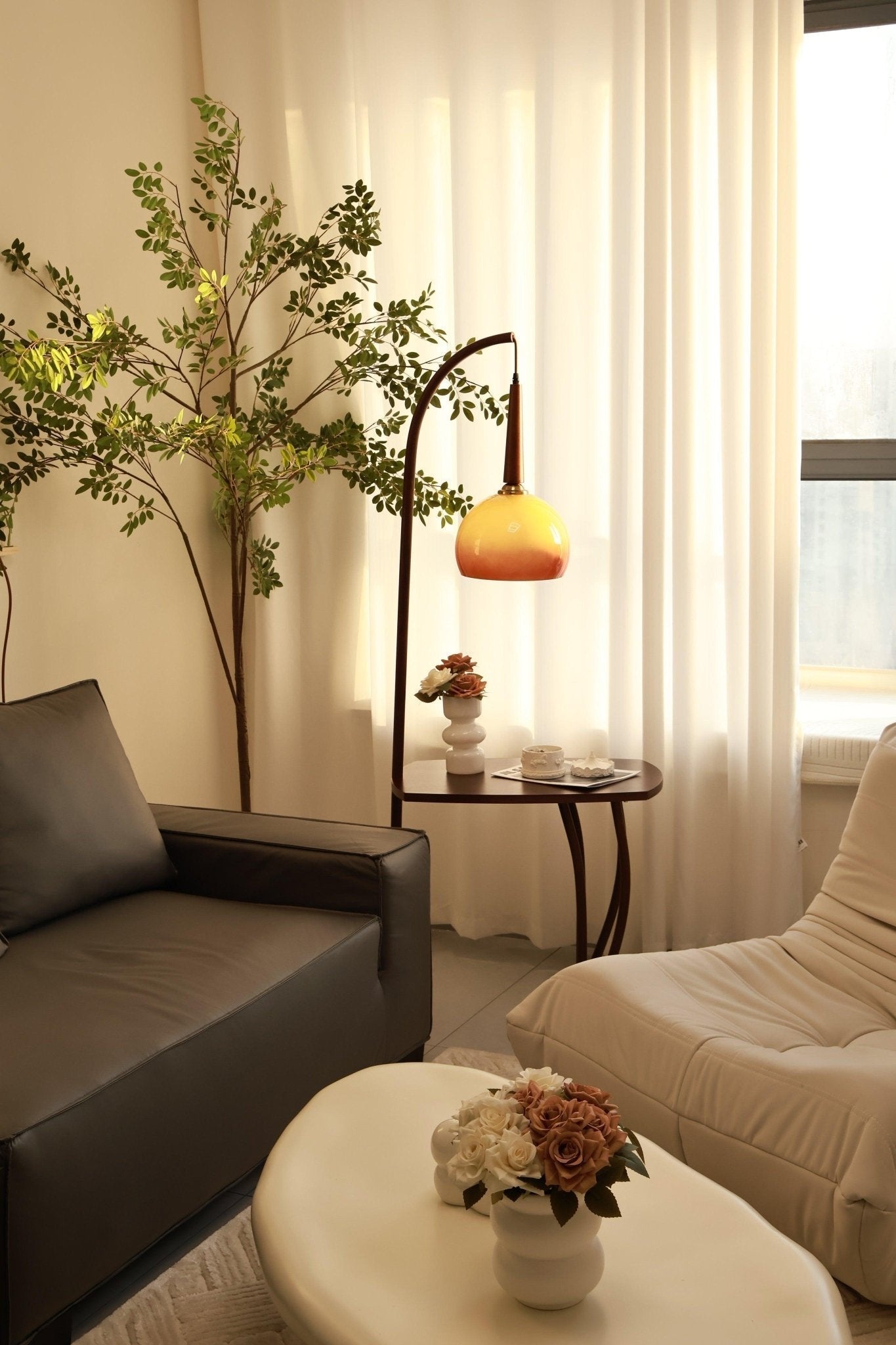 Fior Modern Wood Floor Lamp