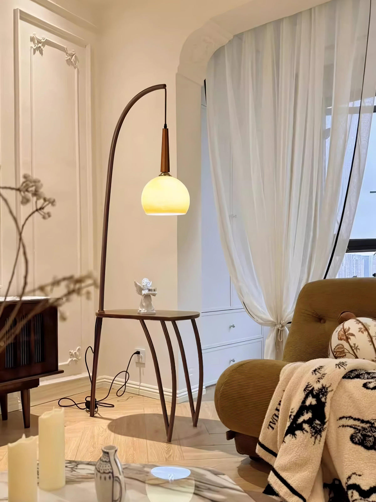 Fior Modern Wood Floor Lamp
