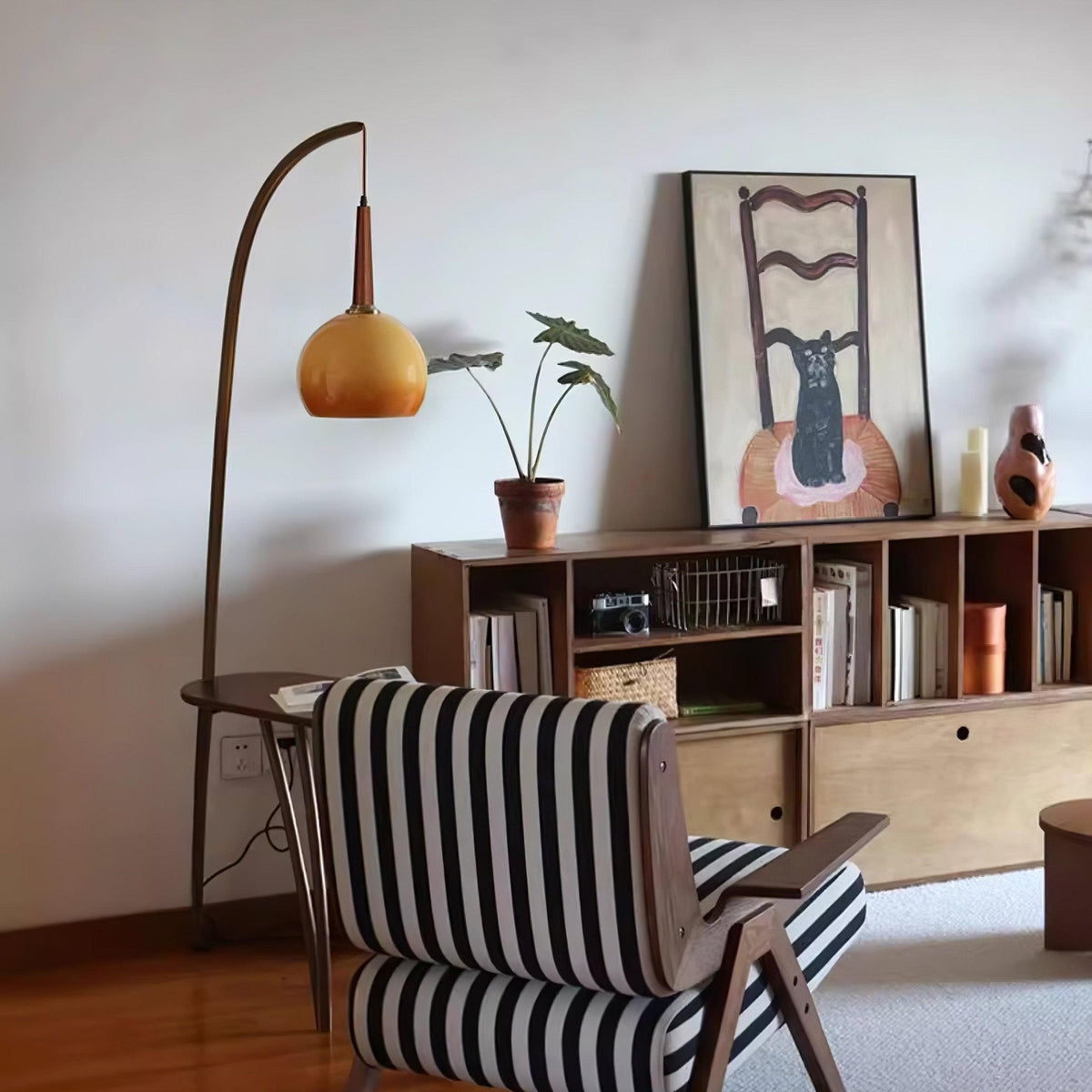 Fior Modern Wood Floor Lamp