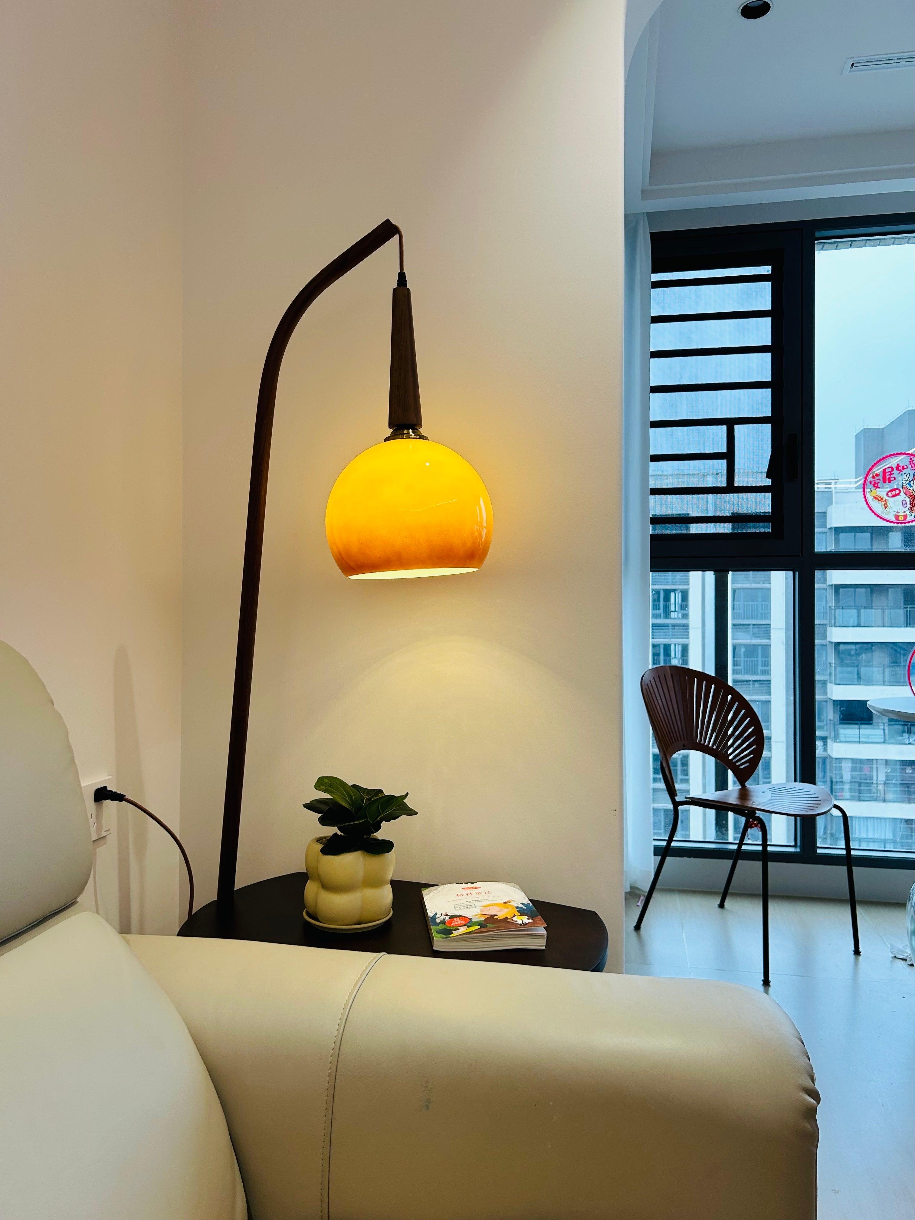 Fior Modern Wood Floor Lamp