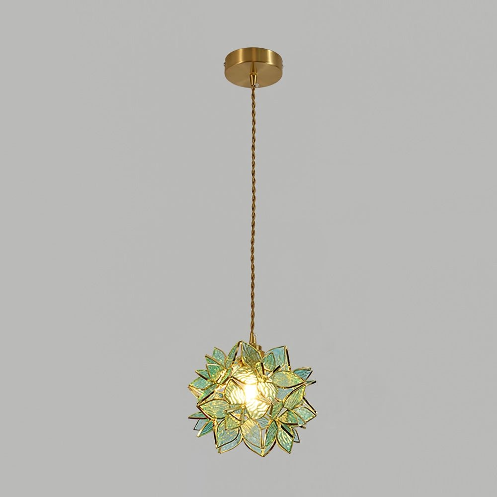 Amara Luxury Glass Pendant Light - Neutral Decor