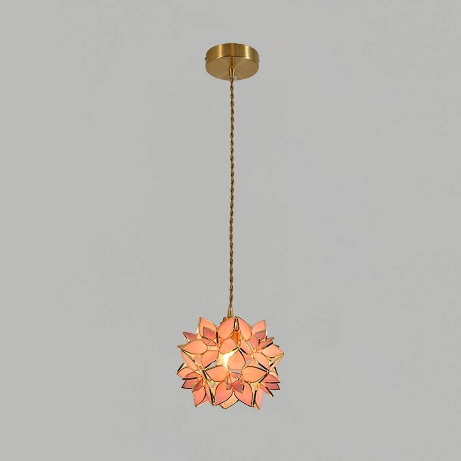 Amara Luxury Glass Pendant Light - Neutral Decor
