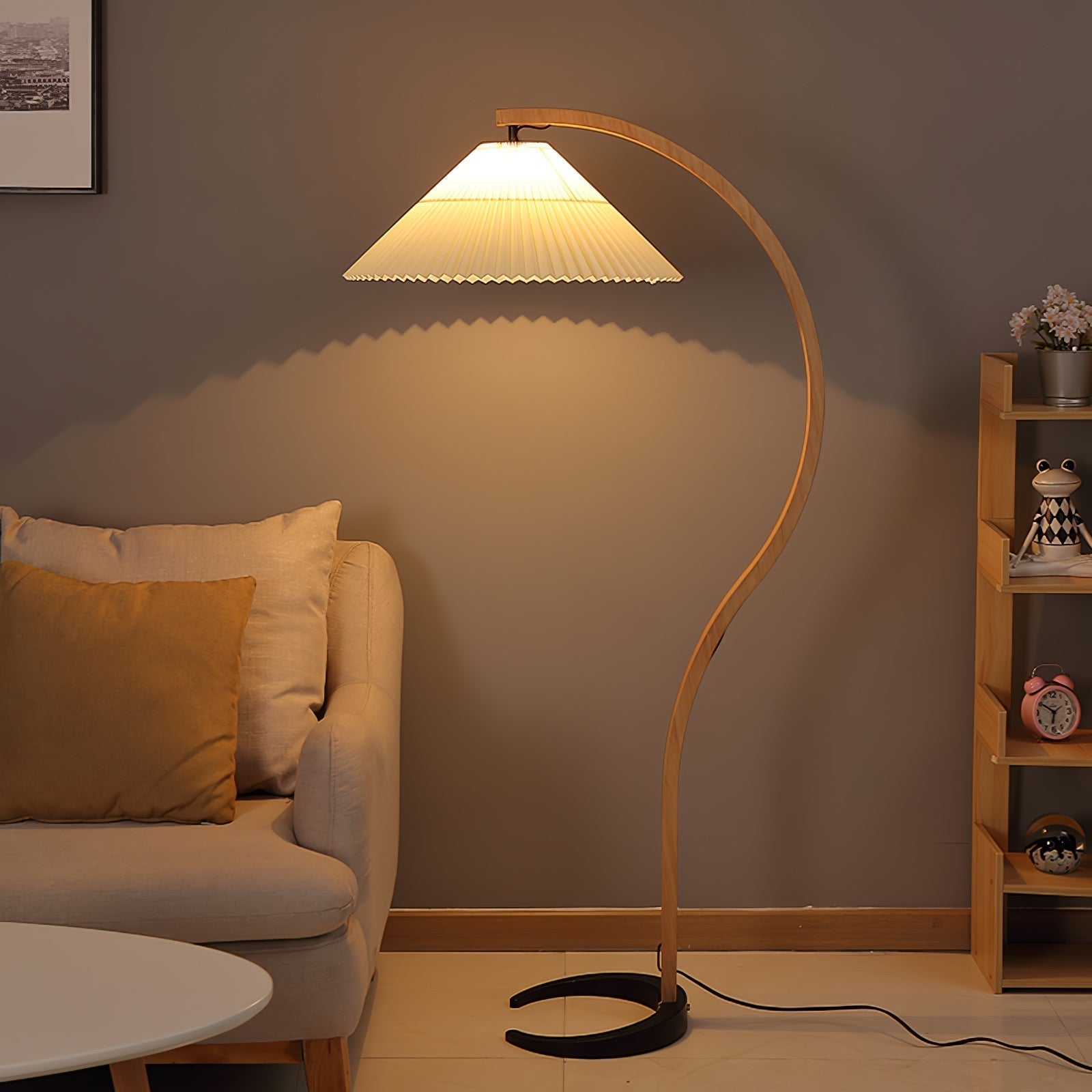 Viaro Wood Floor Lamp