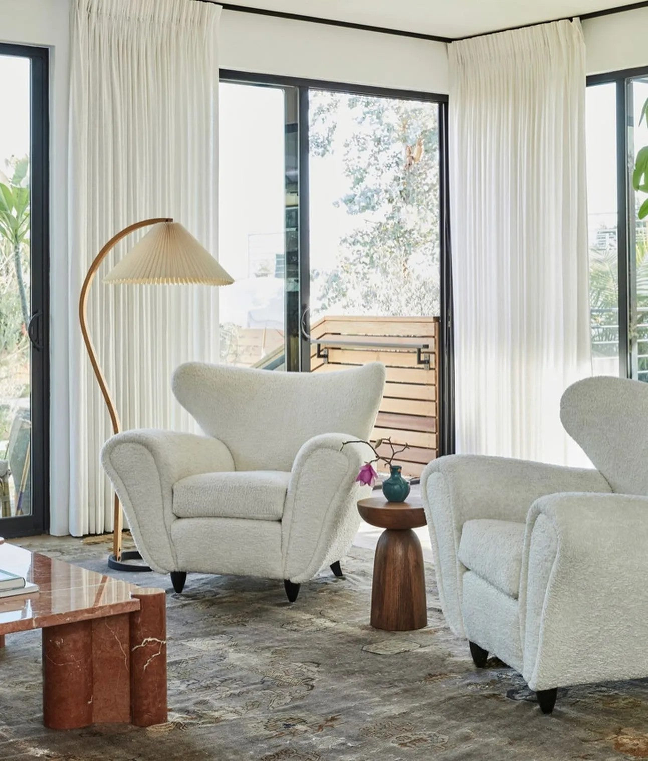 Viaro Wood Floor Lamp