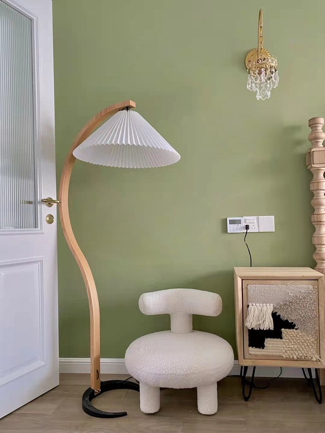 Viaro Wood Floor Lamp