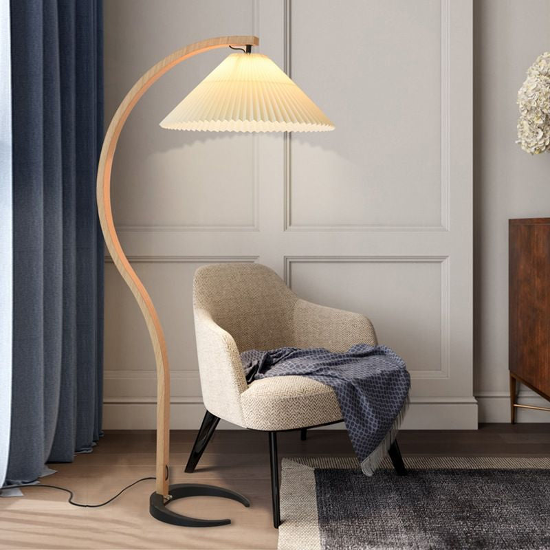 Viaro Wood Floor Lamp
