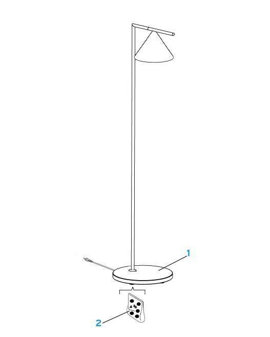 Nell Minimalist Floor Lamp - Neutral Decor