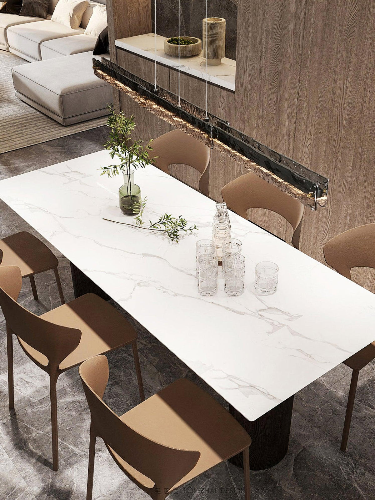 Welsey Linear Modern Pendant Light