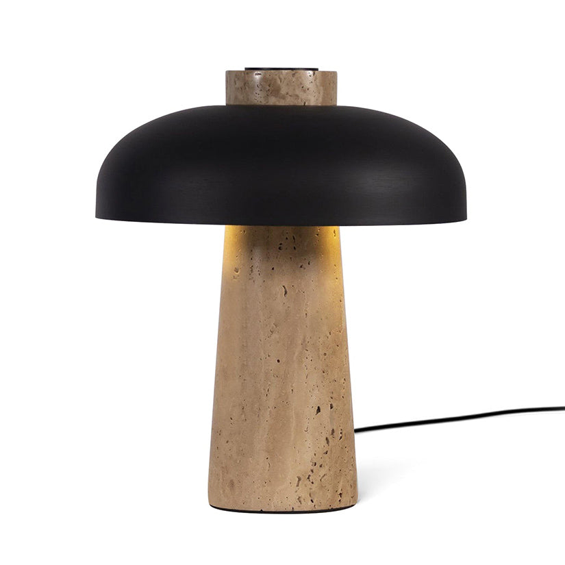Oakley Travertine Table Lamp