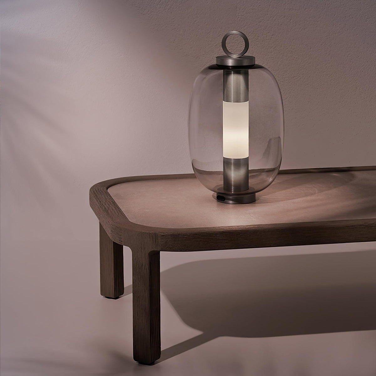 Vanorir Oriental Glass Table Lamp