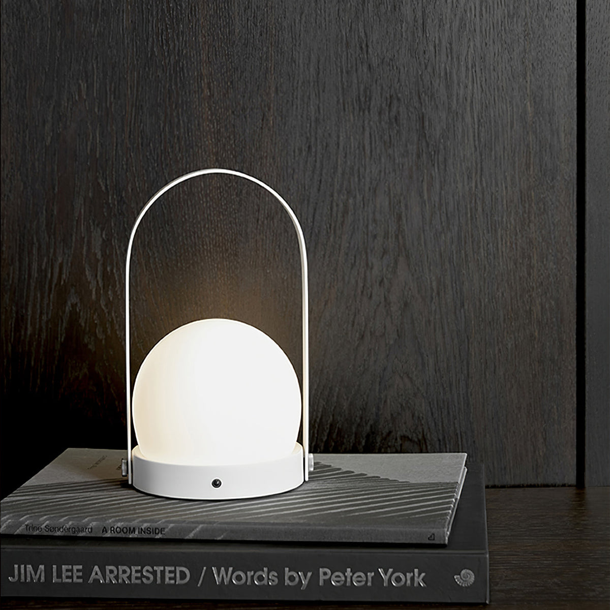 Zenon Glass Minimalist Table Lamp