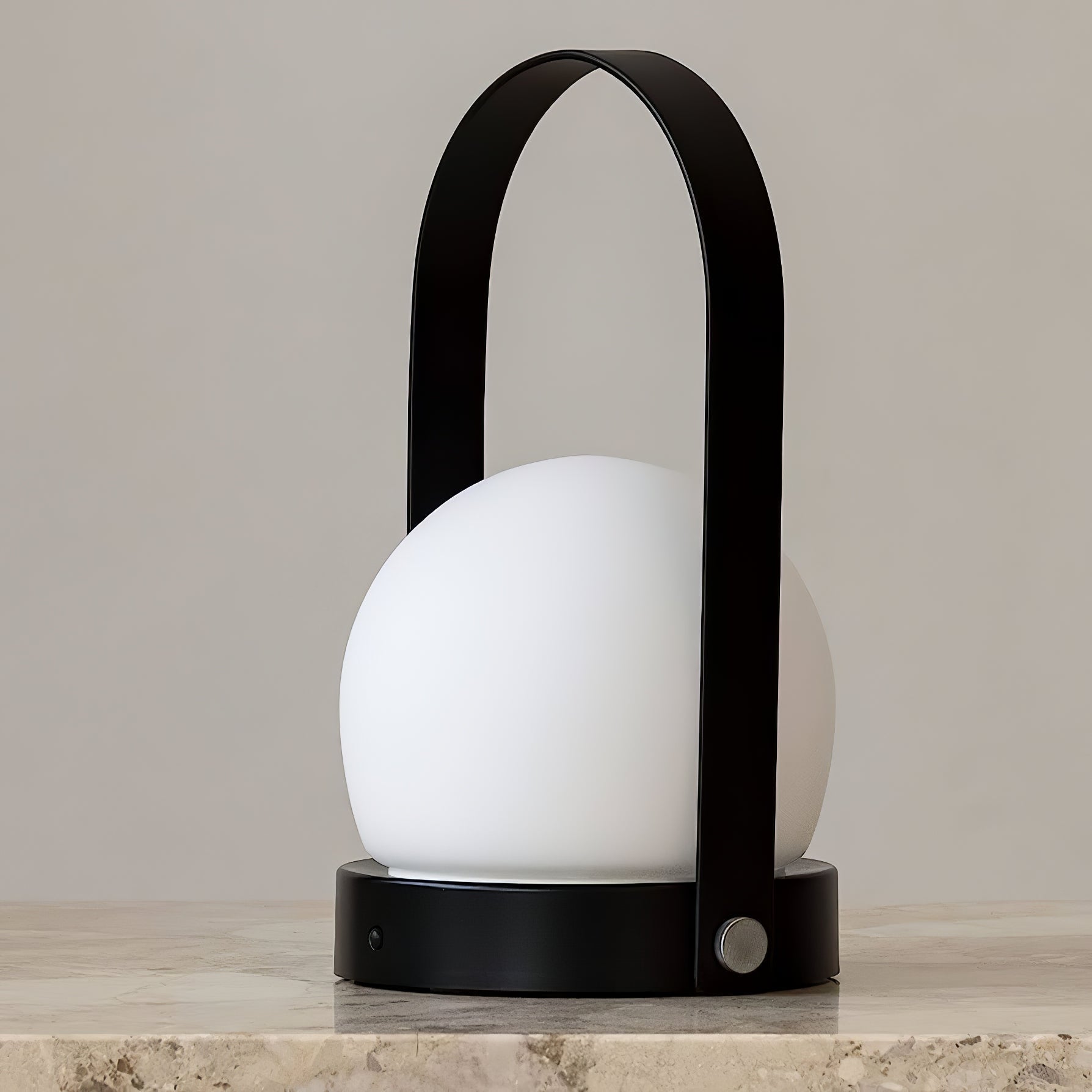 Zenon Glass Minimalist Table Lamp