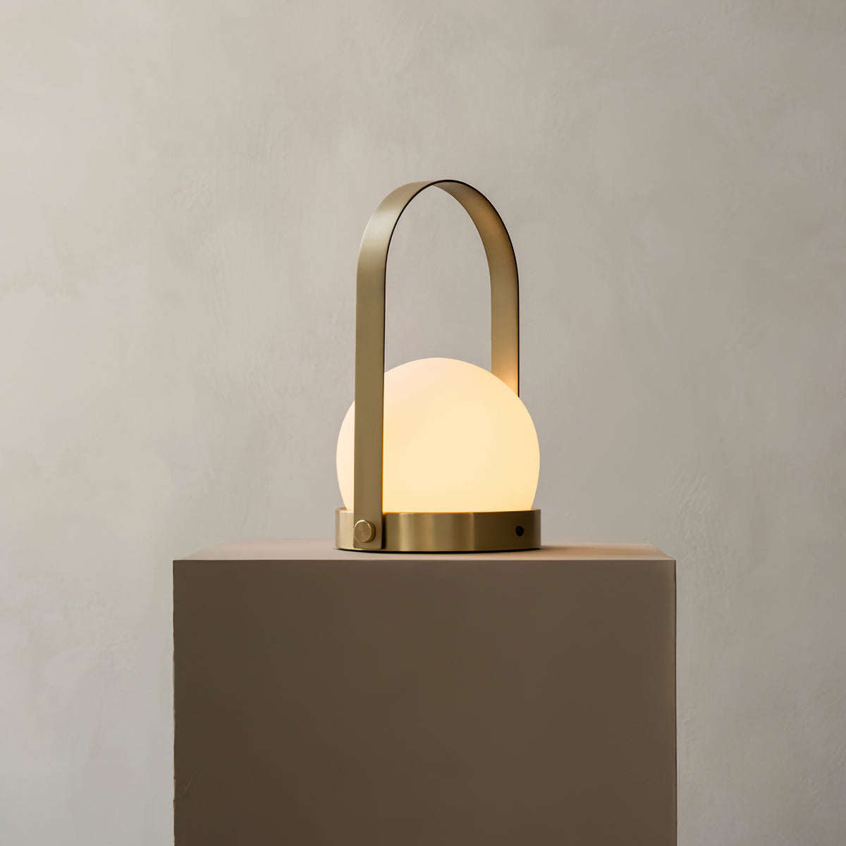 Zenon Glass Minimalist Table Lamp