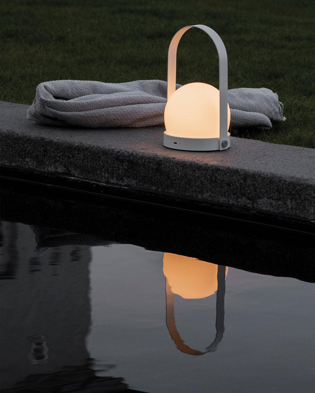 Zenon Glass Minimalist Table Lamp