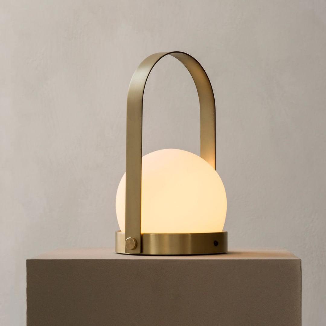 Zenon Glass Minimalist Table Lamp