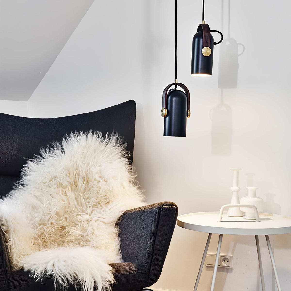 Miraaine Modern Minimalist Swag Pendant Light