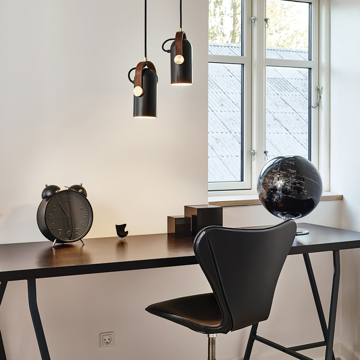 Miraaine Modern Minimalist Swag Pendant Light