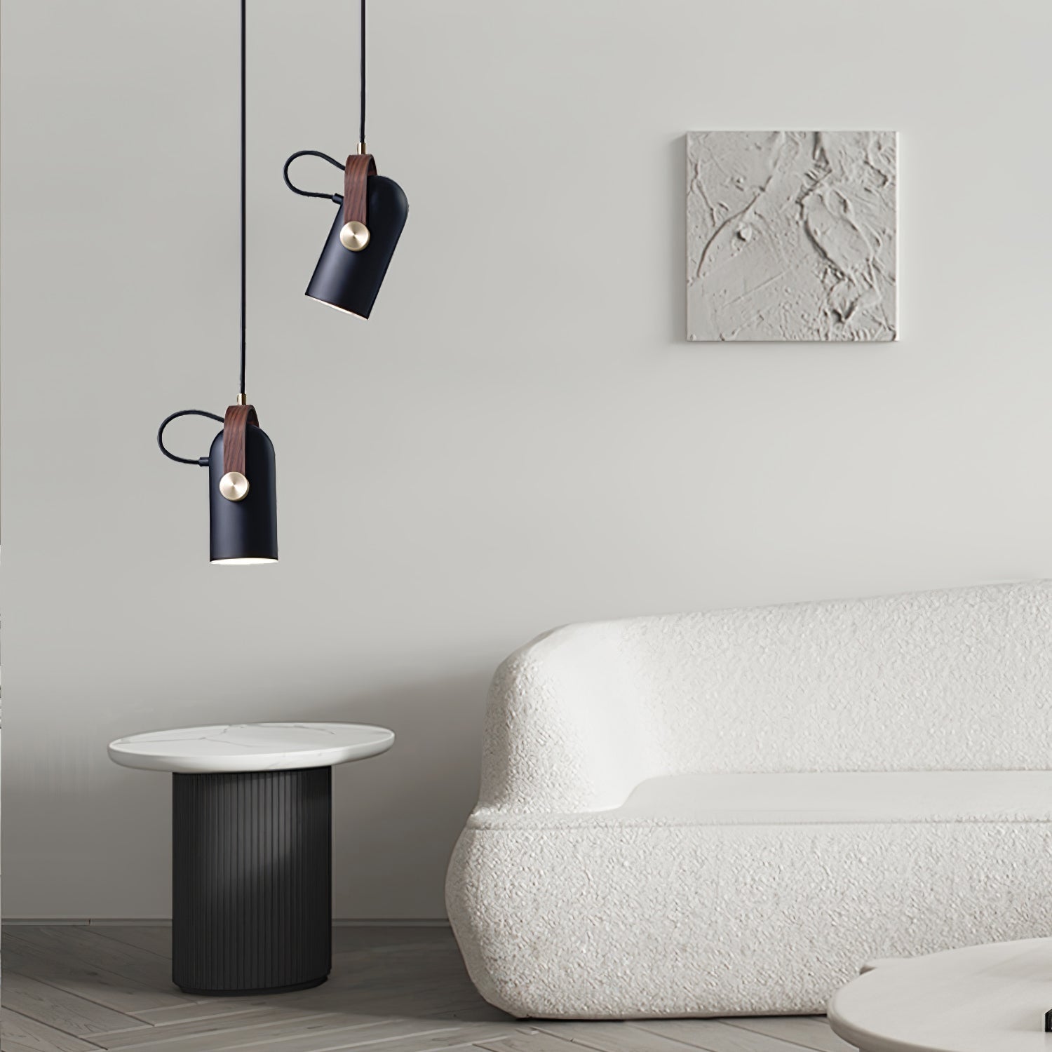 Miraaine Modern Minimalist Swag Pendant Light