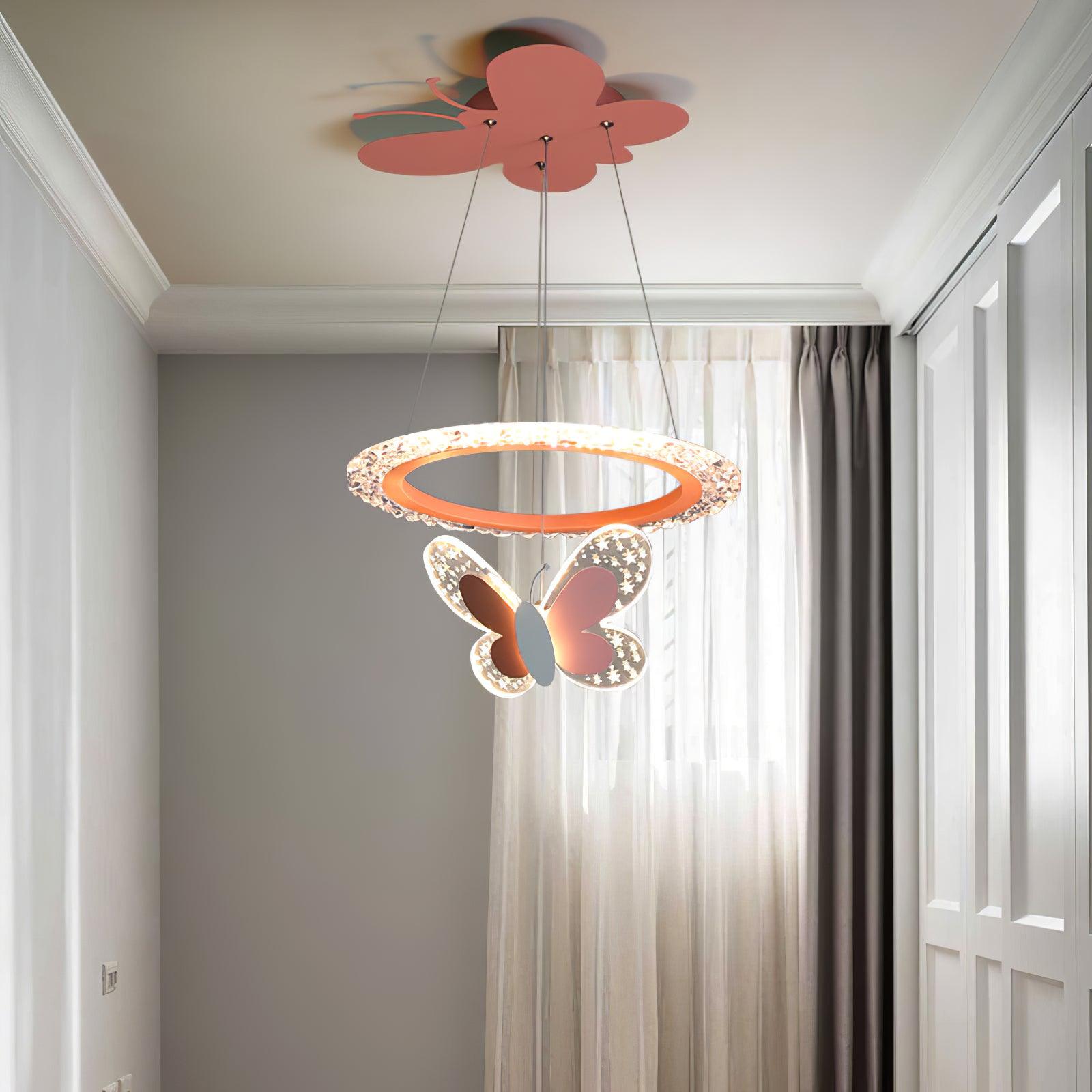 Orlina Acrylic Industrial Pendant Lamp