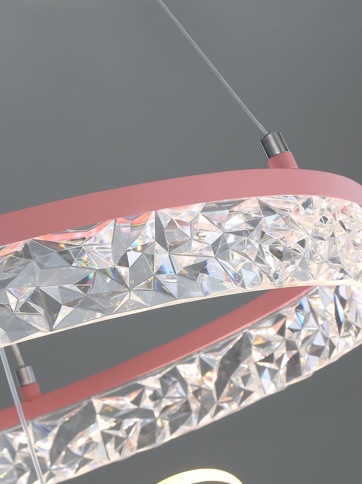 Orlina Acrylic Industrial Pendant Lamp