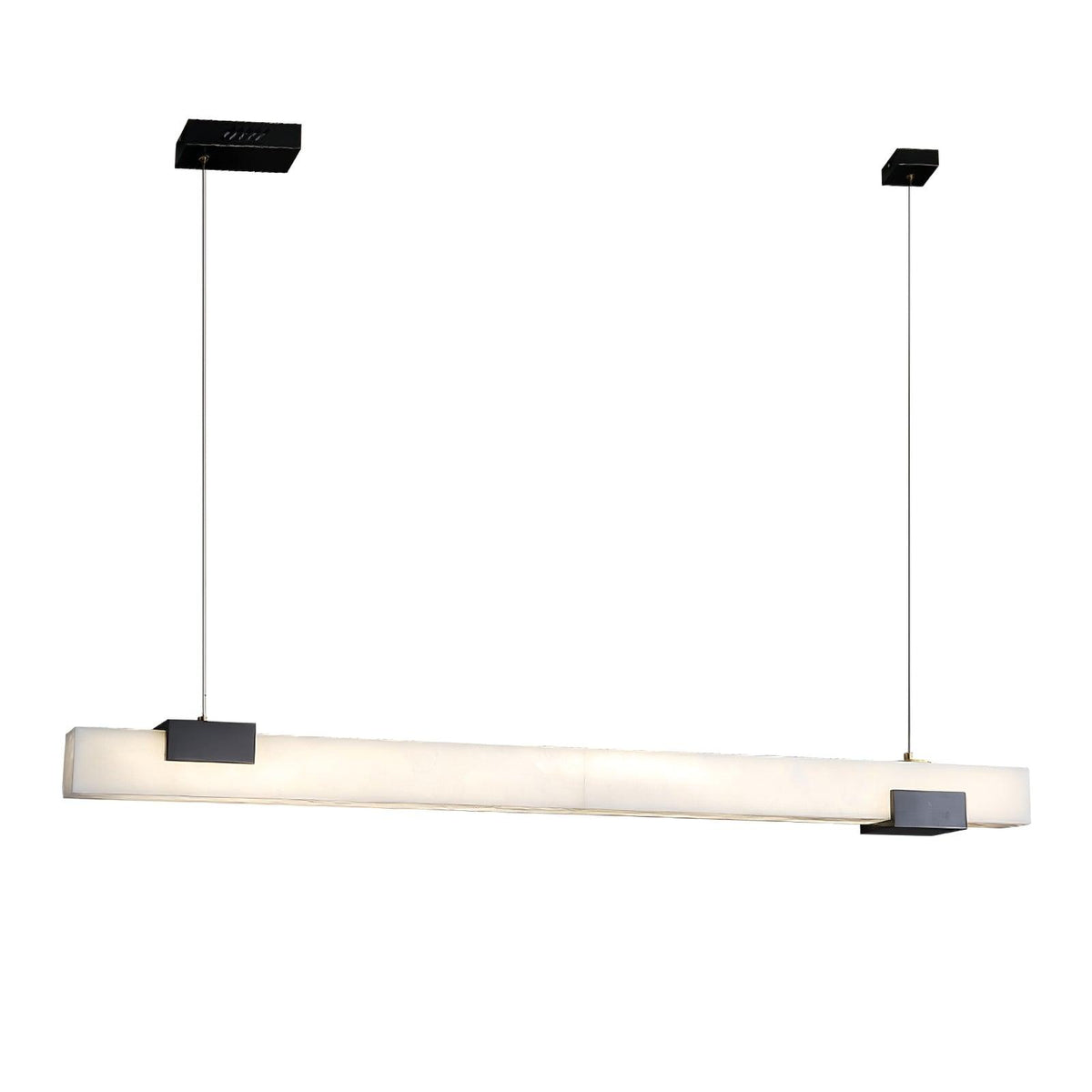 Mivel Minimalist Alabaster Linear Pendant Light