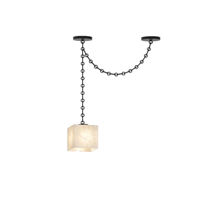 Octavian Cascade Chain Cube Chandelier