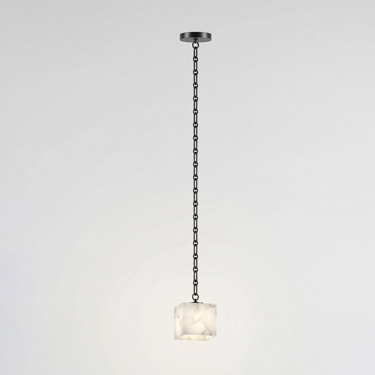 Octavian Cascade Chain Cube Chandelier