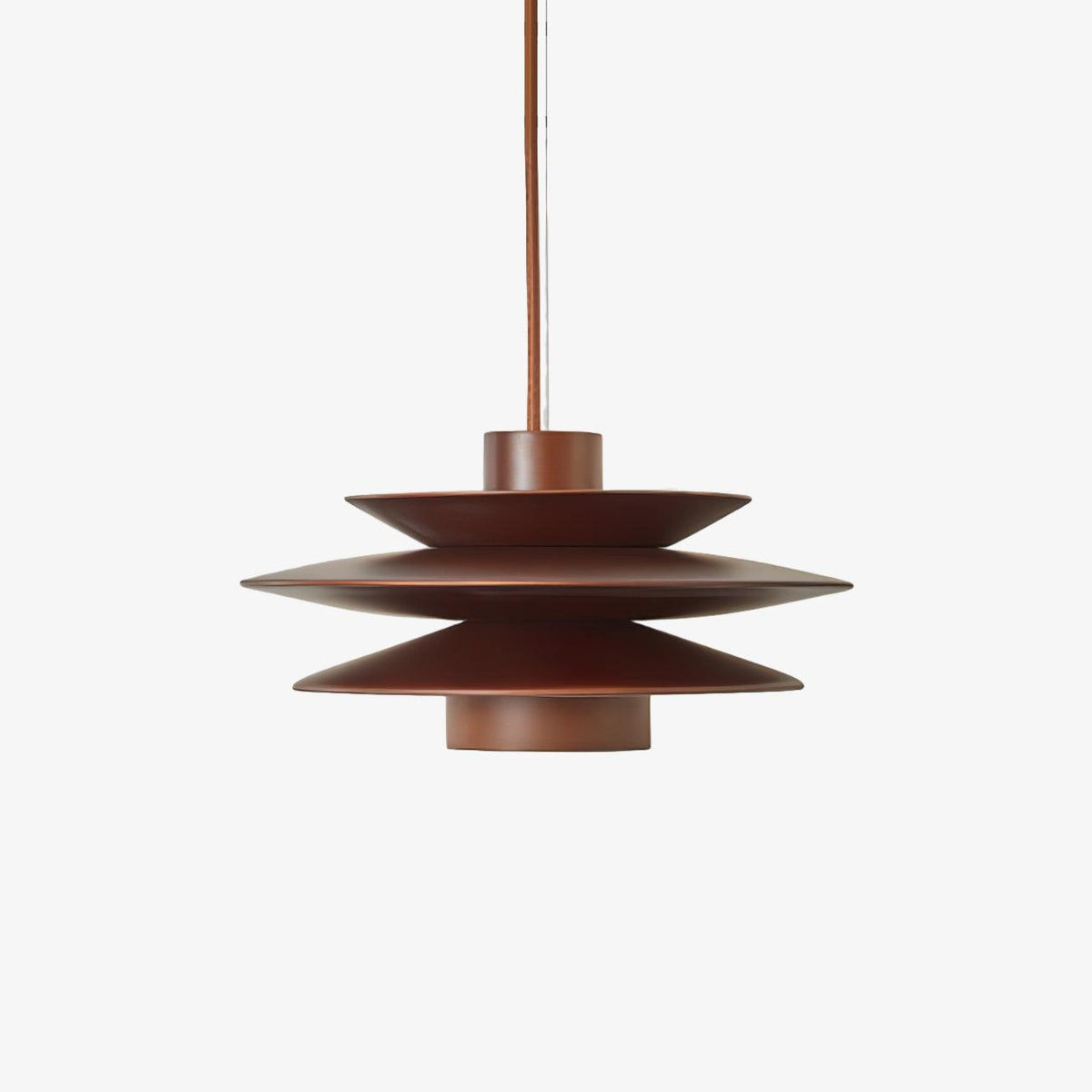 Marshire Wooden Disc Pendant Light
