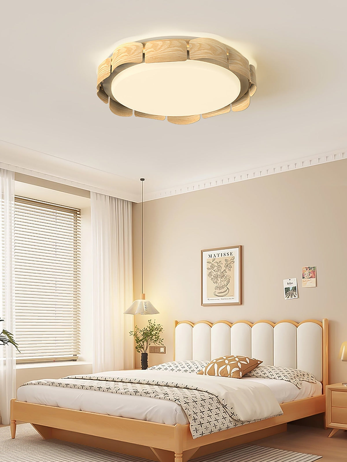 Syrinora Premium Nordic Art Flare Ceiling Light