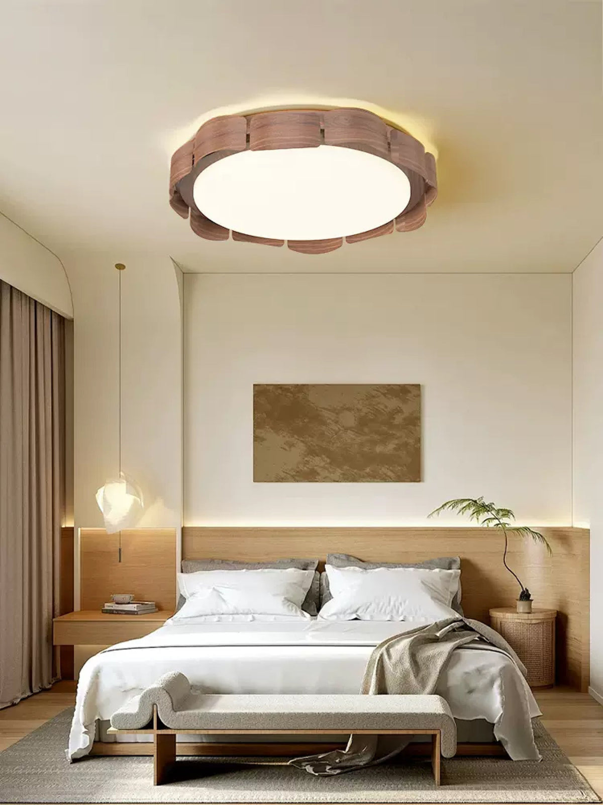 Syrinora Premium Nordic Art Flare Ceiling Light