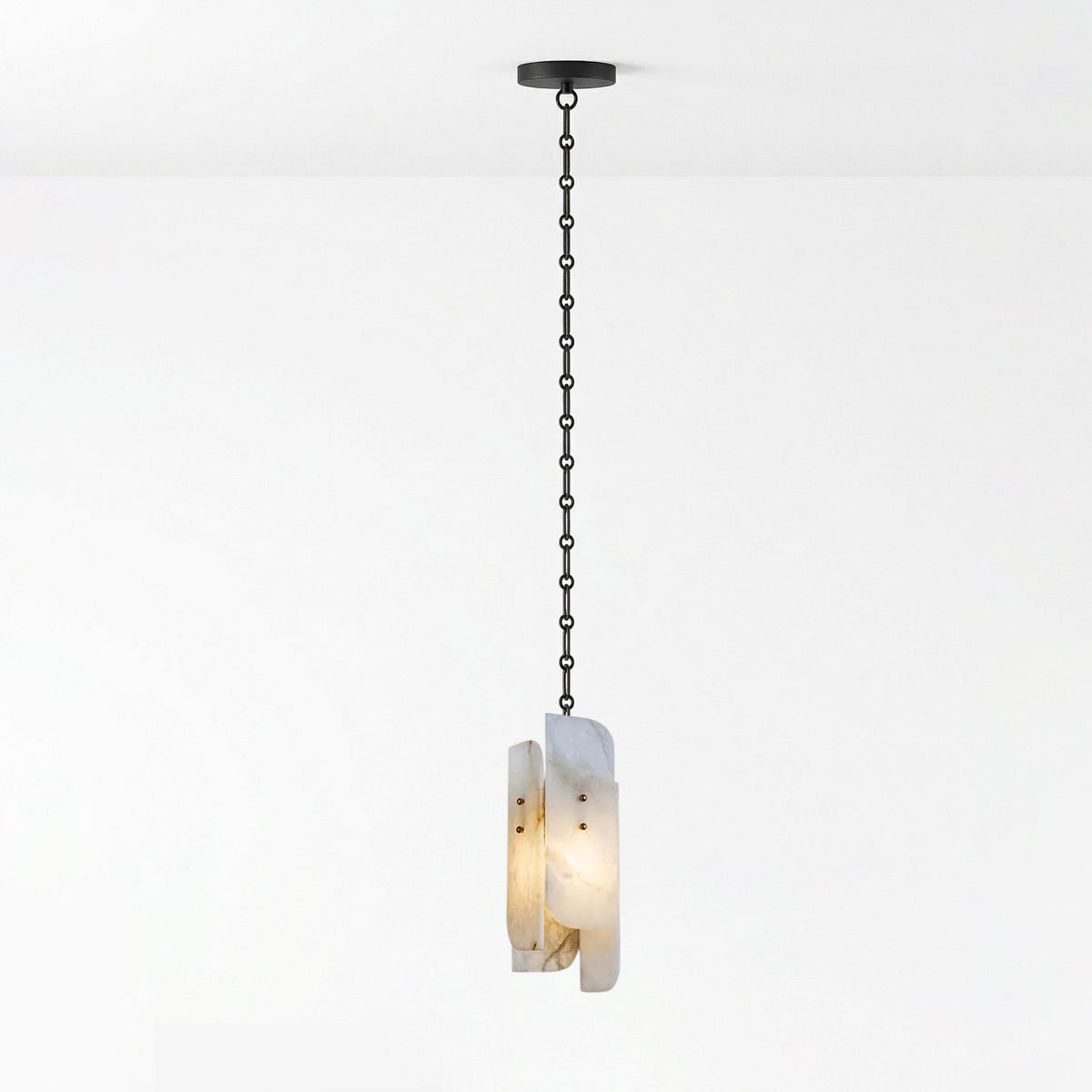 Aurevian Cascading Chain Cluster Chandelier