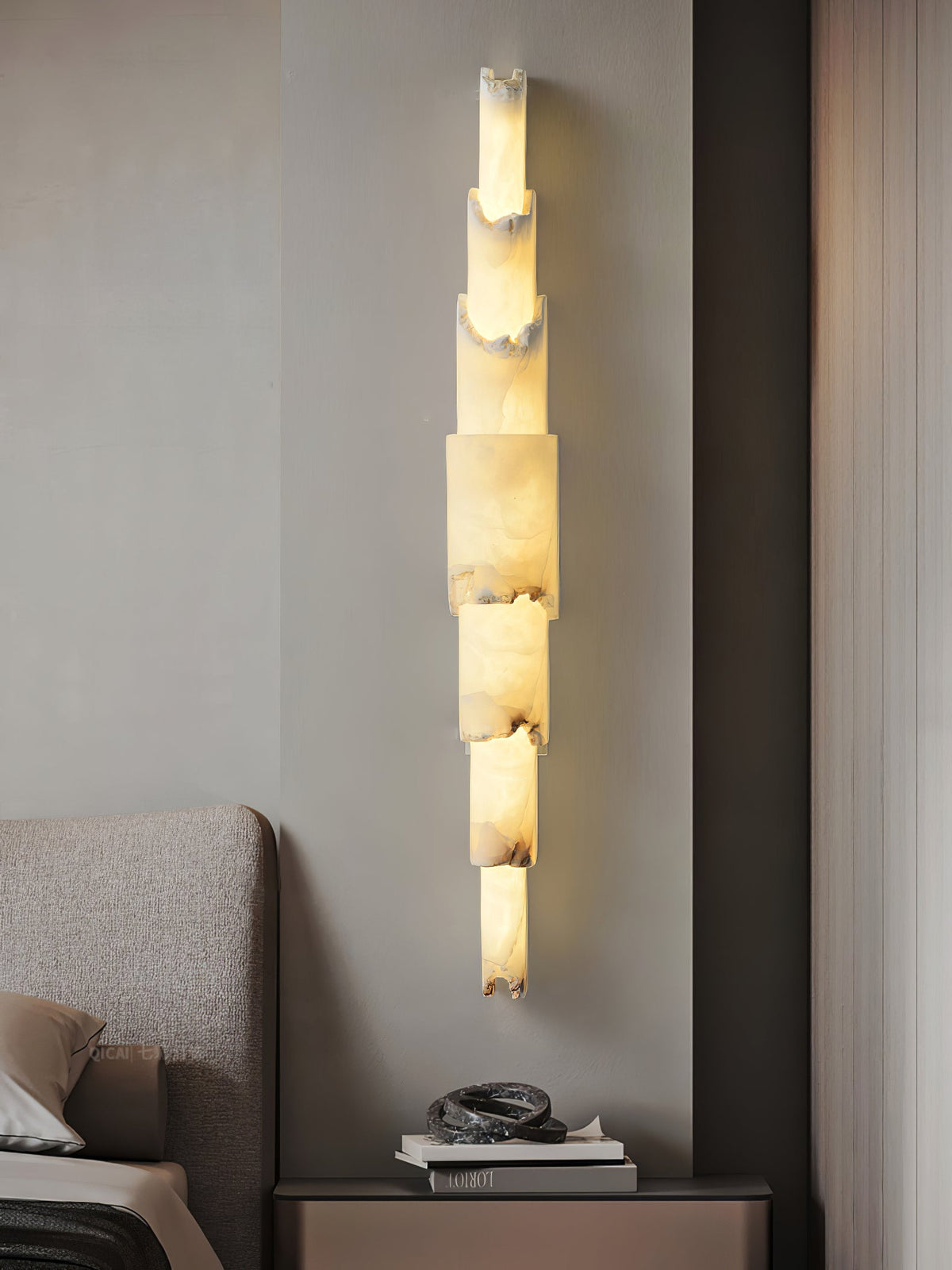 Caspian Multi-layer Alabaster Wall Light