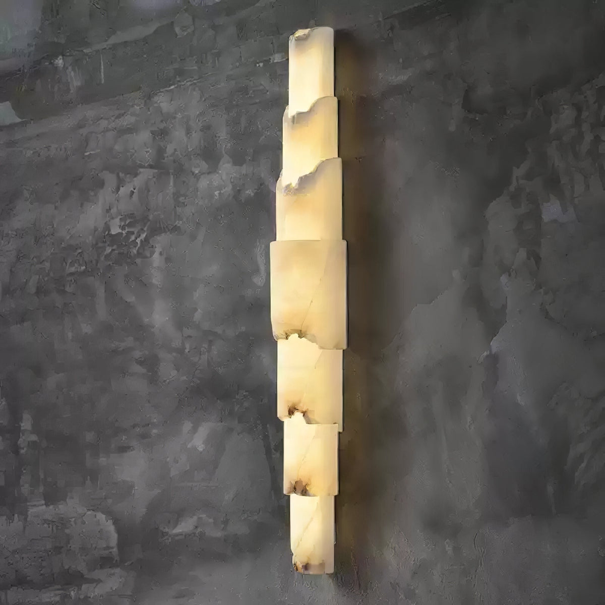 Caspian Multi-layer Alabaster Wall Light