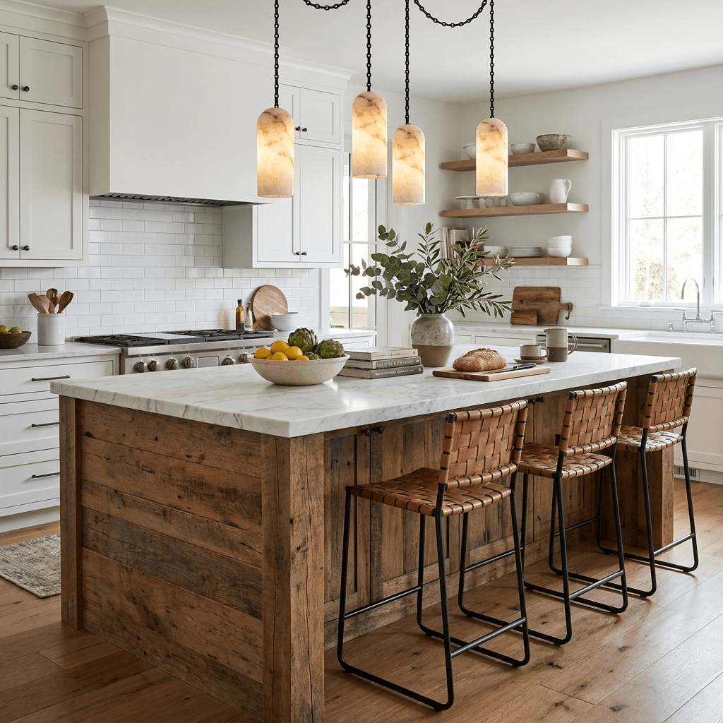 Auberon Cascading Chain Capsule Chandelier